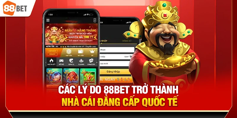 88BET | Trang Chủ 88BET.COM Chính Thức, Đăng Ký +88k Các lý do 88BET trở thành nhà cái đẳng cấp quốc tế.